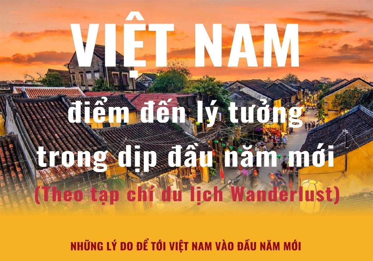 Việt Nam là điểm đến lý tưởng trong dịp đầu năm mới