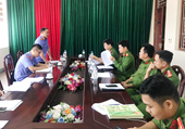 VKSND huyện Nam Đàn trực tiếp kiểm sát tại Cơ quan CSĐT Công an huyện