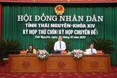 Thái Nguyên Kỳ họp HĐND tỉnh lần thứ chín chuyên đề Khóa XIV, nhiệm kỳ 2021 - 2026