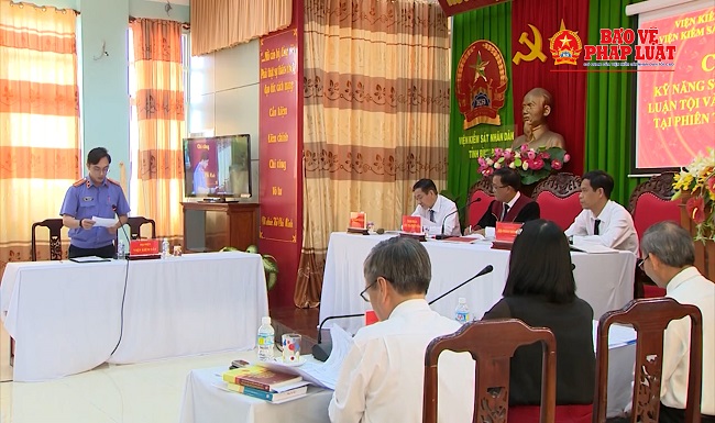 Nâng cao kỹ năng soạn thảo, trình bày luận tội và tranh tụng của Kiểm sát viên