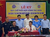 Cục Hải quan Bắc Ninh kí Quy chế phối hợp với Ban quản lý các khu công nghiệp Bắc Ninh