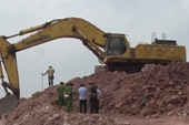 Triệt phá nhóm đối tượng tổ chức khai thác khoáng sản trái phép ở Thái Nguyên