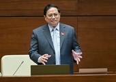 Thủ tướng Phạm Minh Chính báo cáo, giải trình một số vấn đề được đại biểu Quốc hội và cử tri quan tâm