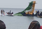 Số thương vong ban đầu khi máy bay chở khách lao xuống hồ khi hạ cánh ở Tanzania