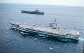 Mỹ cảnh báo triển khai tàu sân bay đến biển Nhật Bản nếu Triều Tiên thử hạt nhân