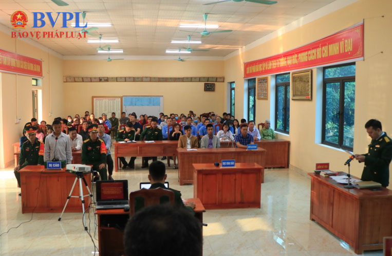 VKSQS khu vực 22 phối hợp tổ chức phiên toà lưu động