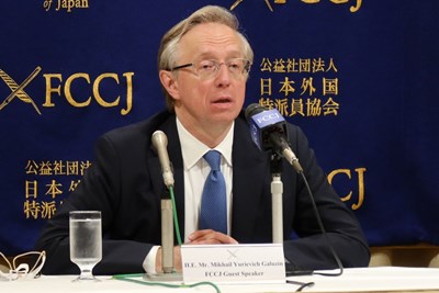 駐日ロシア大使が突然辞任