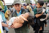 Thảm cảnh sau trận động đất ở Tây Java, Indonesia khiến hơn 400 người chết, mất tích