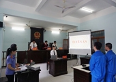 VKSND quận Ngũ Hành Sơn phối hợp mở phiên tòa xét xử rút kinh nghiệm