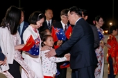 Chủ tịch Quốc hội Vương Đình Huệ đến Thủ đô Canberra, bắt đầu thăm chính thức Australia