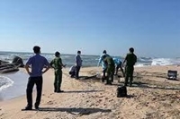 Liên tục phát hiện 2 thi thể trôi dạt vào bờ biển Quảng Nam
