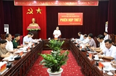 Ban Chỉ đạo phòng, chống tham nhũng, tiêu cực tỉnh Bắc Ninh tổ chức họp phiên thứ 2
