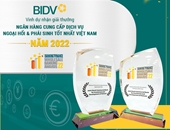 BIDV được bình chọn Ngân hàng cung cấp dịch vụ ngoại hối và phái sinh tốt nhất Việt Nam