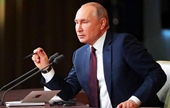 Tổng thống Nga Putin lần đầu tiên hủy họp báo thường niên cuối năm