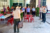 VKSND huyện Diên Khánh kiểm sát việc cưỡng chế chuyển giao quyền sử dụng đất