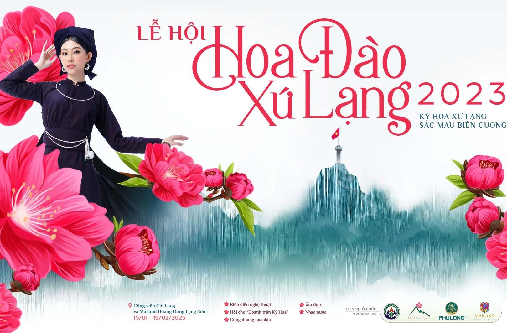 Lễ hội Hoa Đào Lạng Sơn 2023 - Sắc màu biên cương