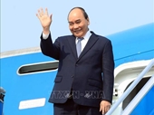Chủ tịch nước Nguyễn Xuân Phúc lên đường thăm cấp Nhà nước tới Indonesia