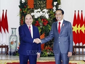 Chủ tịch nước Nguyễn Xuân Phúc hội kiến Thủ tướng, Chủ tịch Quốc hội Indonesia