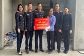 VKSND TP Uông Bí trao quà hỗ trợ Mái ấm công đoàn