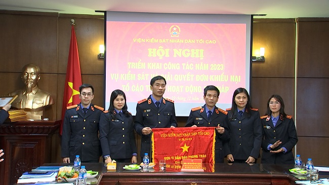 Vụ 12 VKSND tối cao Hoàn thành tốt nhiệm vụ được giao