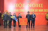 VKSND tỉnh Bắc Ninh Đón nhận Cờ thi đua của Chính phủ và Bằng khen của Chủ tịch UBND tỉnh