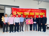 VKSND tỉnh Đắk Lắk tặng nhà tình nghĩa cán bộ hưu trí