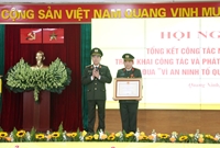 Thăng hàm Thiếu tướng đối với Giám đốc Công an tỉnh Quảng Ninh