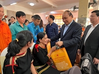 Chủ tịch nước Nguyễn Xuân Phúc thăm và chúc Tết tại Đắk Lắk
