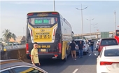 Tai nạn giao thông liên hoàn trên cao tốc TP HCM – Trung Lương