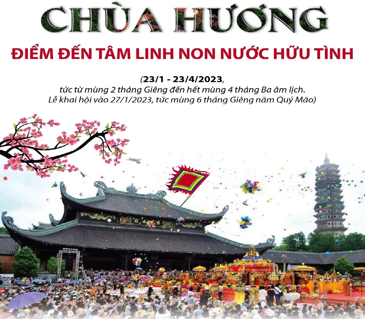 Chùa Hương Điểm đến tâm linh non nước hữu tình