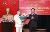 Công bố và trao quyết định bổ nhiệm Phó Viện trưởng VKSND tỉnh Nam Định