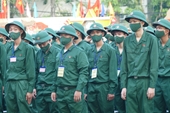 Hơn 4 700 tân binh TP HCM hăng hái lên đường thực hiện nghĩa vụ