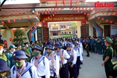 4 742 thanh niên TP Hồ Chí Minh hăng hái lên đường nhập ngũ
