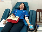 Tuổi trẻ VKSND tỉnh Ninh Thuận tham gia hiến máu tình nguyện