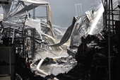 Chợ Tam Bạc tan hoang, đổ nát sau vụ cháy lớn