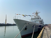 Đà Nẵng đón tàu tuần tra của lực lượng bảo vệ bờ biển Nhật Bản