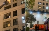 Giải cứu người đàn ông nước ngoài định nhảy từ tầng 8 chung cư