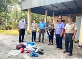 VKSND thị xã Chơn Thành tham gia kiểm sát tiêu hủy vật chứng