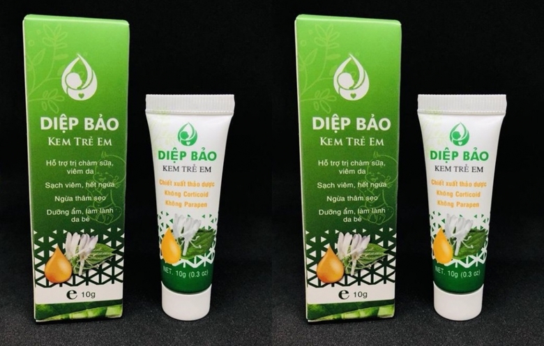 Bộ Y tế thu hồi sản phẩm “Diệp Bảo – Kem trẻ em”