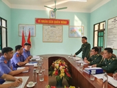 VKSND huyện Mường Lát trực tiếp kiểm sát tại Đồn biên phòng Quang Chiểu