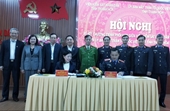 Viện kiểm sát nhân dân và Ủy ban Mặt trật tổ quốc Việt Nam tỉnh Thanh Hoá ký kết Chương trình phối hợp công tác