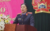VKSND tỉnh Lạng Sơn tổ chức Hội thảo lấy ý kiến góp ý Dự thảo Luật Đất đai sửa đổi