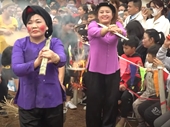 Độc đáo Hội thổi cơm thi ở Đồng Vân