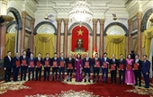 Quyền Chủ tịch nước Võ Thị Ánh Xuân trao Quyết định bổ nhiệm Đại sứ Việt Nam tại nước ngoài