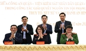 Ký kết Quy chế phối hợp giữa VKSND với các cơ quan tư pháp quận Hoàn Kiếm