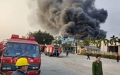 Cháy lớn tại Công ty Cổ phần Dinh dưỡng Gafo