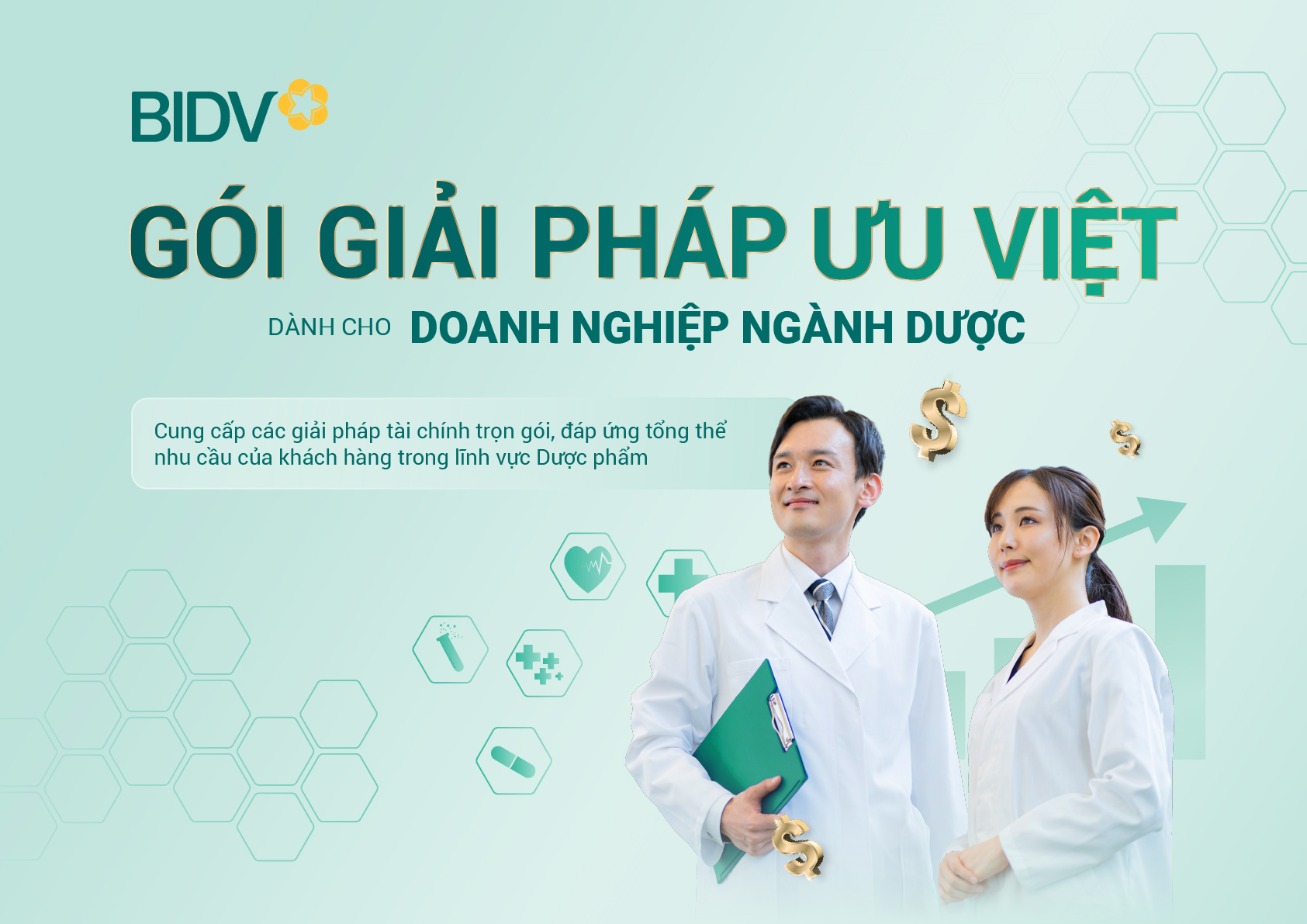 Giải pháp ưu việt dành cho ngành Dược từ BIDV