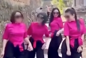 Xử phạt người đăng clip 4 phụ nữ nhảy nhót tại nơi an nghỉ của hơn 1 000 tăng ni