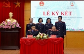 Đại học Kiểm sát Hà Nội ký Quy định phối hợp với VKSND tỉnh Quảng Ninh