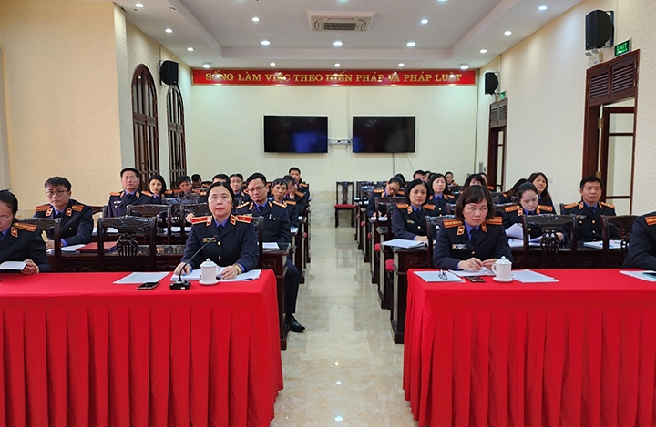 VKSND các địa phương giao ban công tác Quý I năm 2023